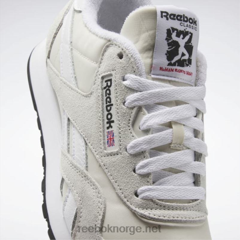 morgentåke/ftwr hvit/kjerne sort 2X42N425 Reebok klassiske nylonsko - Bilde 8