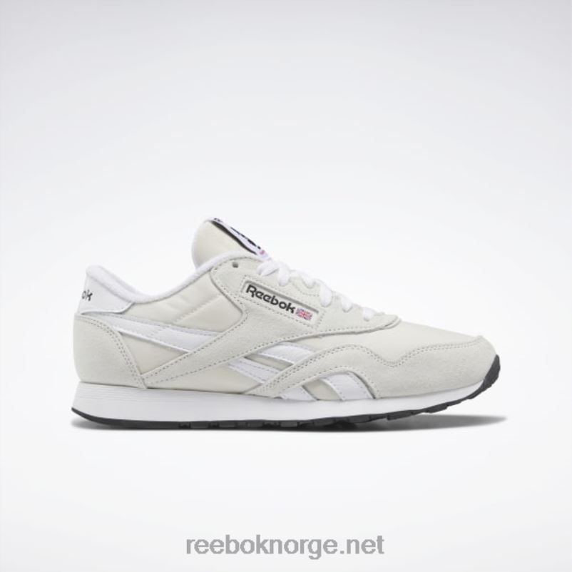 morgentake_ftwr_hvit_kjerne_sort_2x42n425_reebok_klassiske_nylonsko.jpg morgentåke/ftwr hvit/kjerne sort 2X42N425 Reebok klassiske nylonsko - Bilde 1