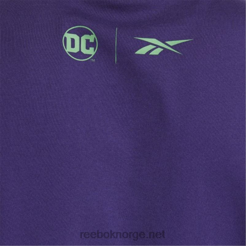 mørk orkide 2X42N409 Reebok dc x logo t-skjorte - Bilde 6