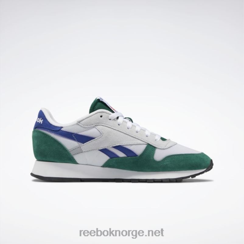 mørkegrønn/ftwr hvit/klassisk kobolt 2X42N31 Reebok klassisk skinn gjør det til dine sko - Bilde 2