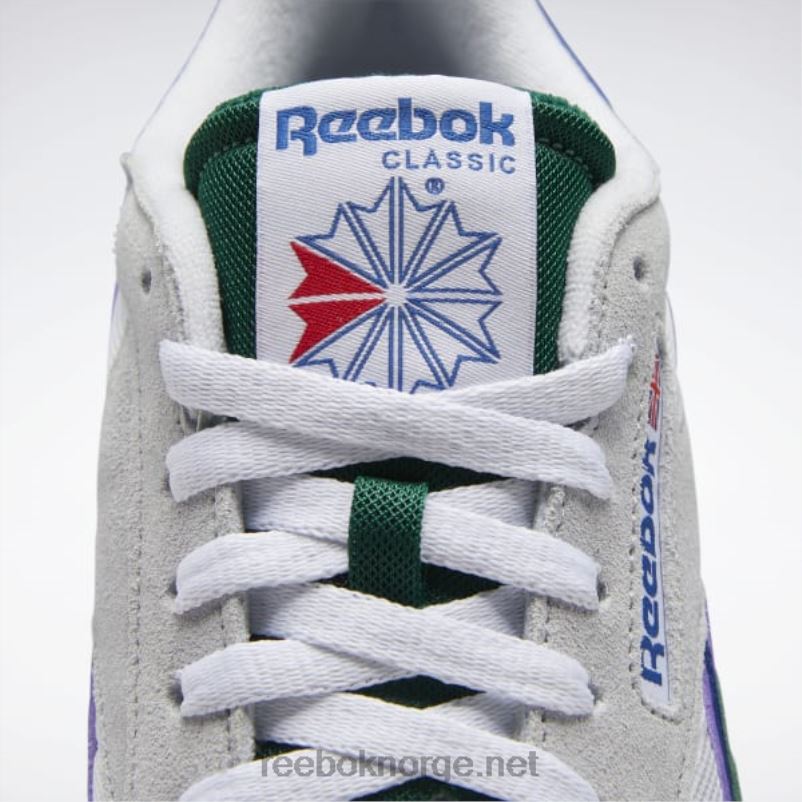 mørkegrønn/ftwr hvit/klassisk kobolt 2X42N31 Reebok klassisk skinn gjør det til dine sko - Bilde 8