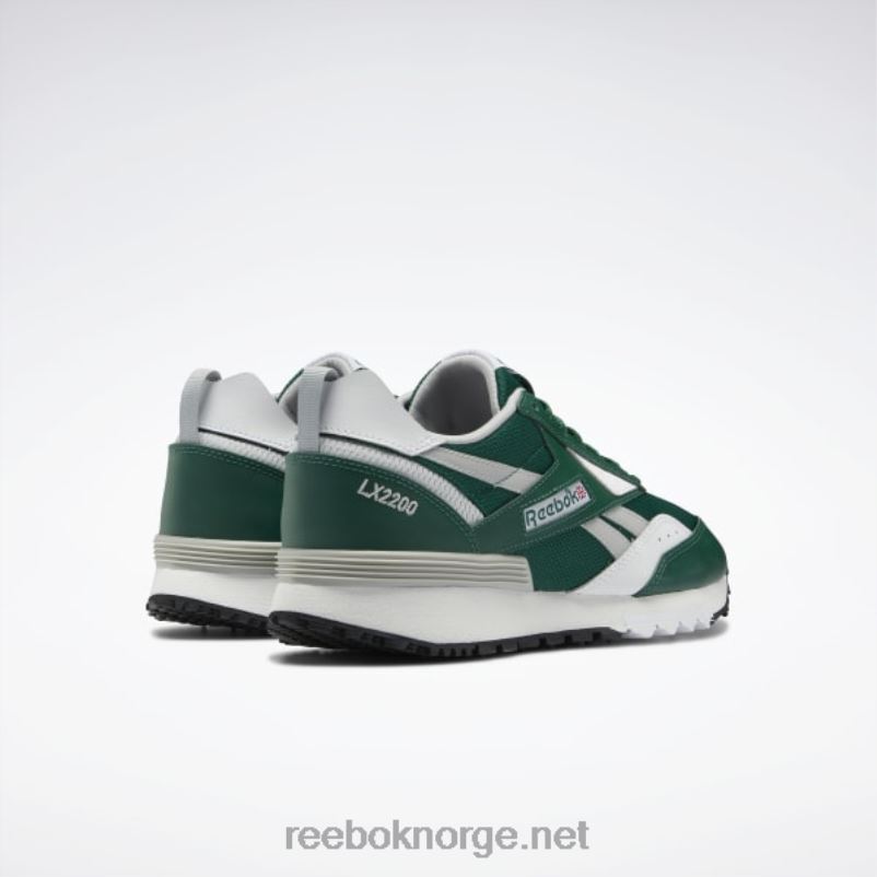 mørkegrønn/ren grå 3/ftwr hvit 2X42N920 Reebok lx2200 sko - Bilde 4