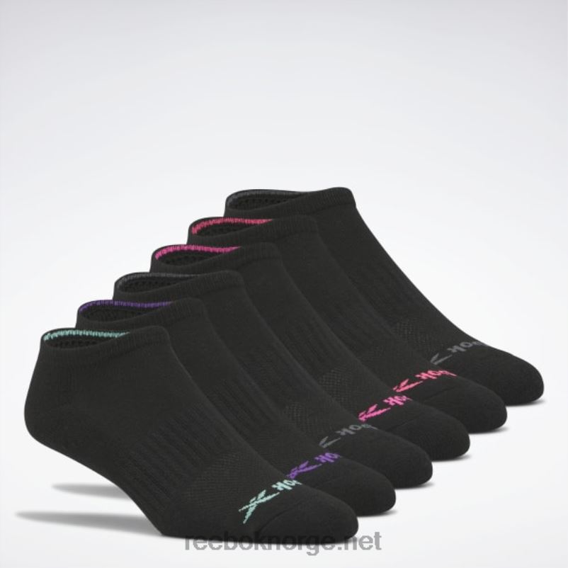 multi_2x42n1005_reebok_lavskarne_sokker_6_par.jpg multi 2X42N1005 Reebok lavskårne sokker 6 par - Bilde 1