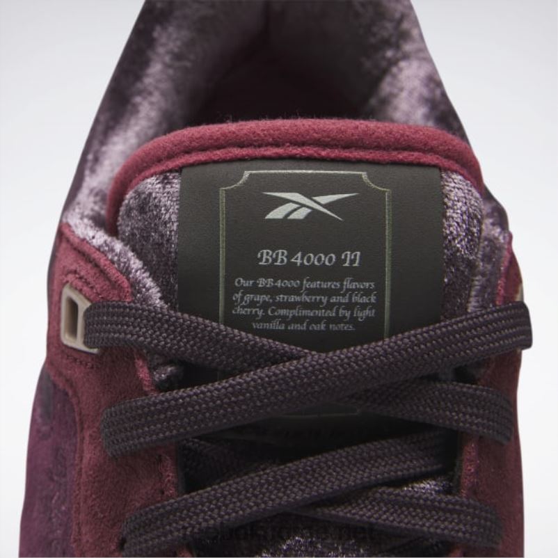 mystisk rødbrun/aubergine/lux rødbrun 2X42N322 Reebok bb 4000 ii basketballsko - Bilde 7