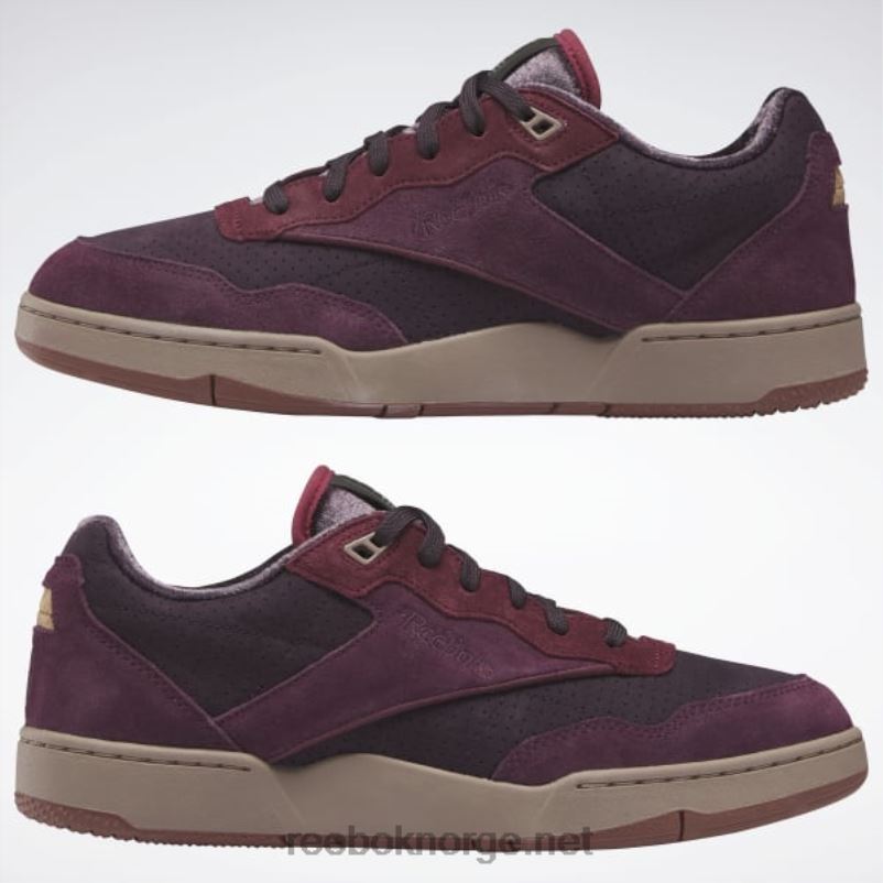 mystisk rødbrun/aubergine/lux rødbrun 2X42N322 Reebok bb 4000 ii basketballsko - Bilde 10