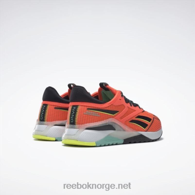 oransje bluss/kjerne svart/solsyregul 2X42N248 Reebok nano x2 tr adventure treningssko for kvinner - Bilde 10