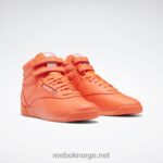oransje flare/ftwr hvit 2X42N141 Reebok freestyle hi damesko - Bilde 4