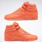 oransje flare/ftwr hvit 2X42N141 Reebok freestyle hi damesko - Bilde 10