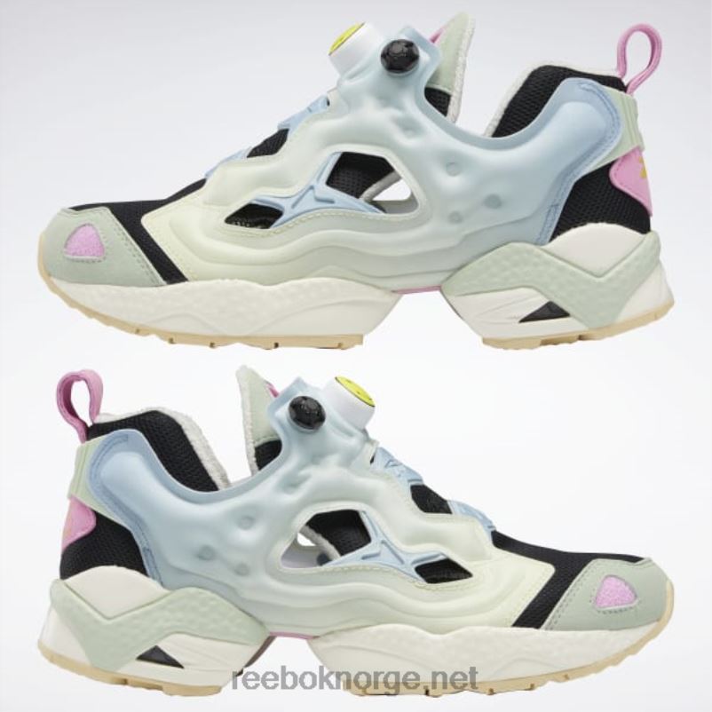 pantone/kjerne sort 2X42N151 Reebok smiley instapump fury 95 sko - Bilde 3