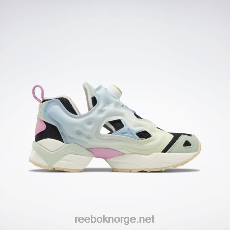pantone/kjerne sort 2X42N151 Reebok smiley instapump fury 95 sko - Bilde 5