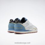 polarblå/tøff blå/kjernesort 2X42N929 Reebok street fighter klassiske skinnsko - Bilde 5
