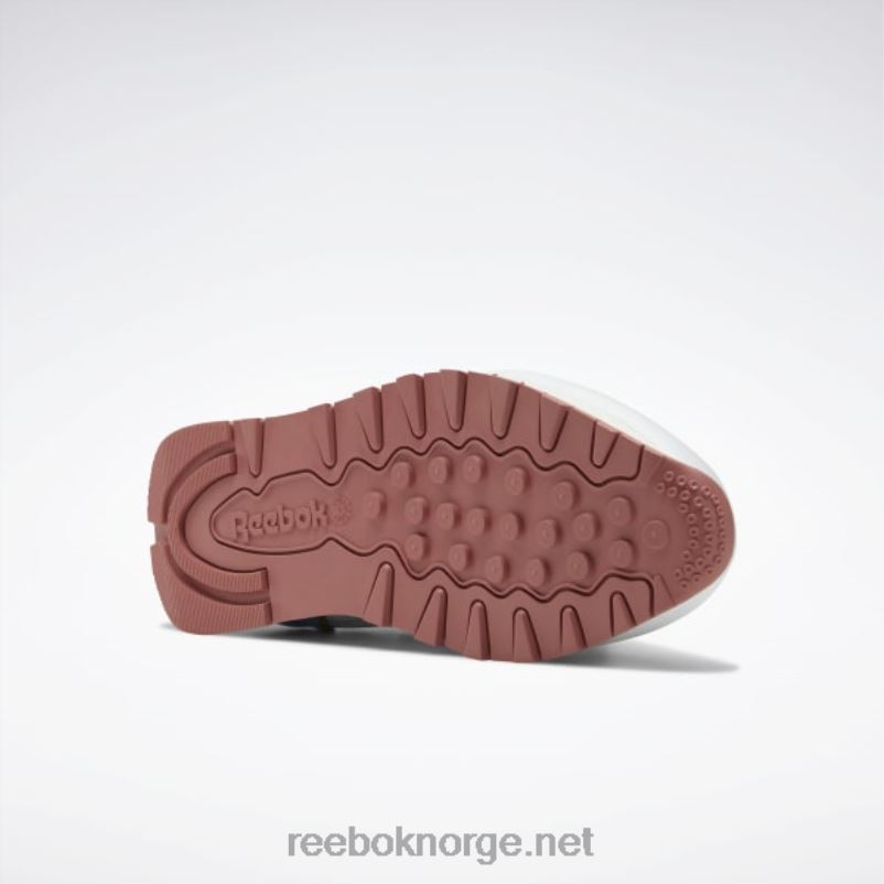 polarblå/tøff blå/kjernesort 2X42N929 Reebok street fighter klassiske skinnsko - Bilde 6