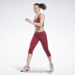 punch bær 2X42N992 Reebok treningsklare capri-leggings i mesh - Bilde 2