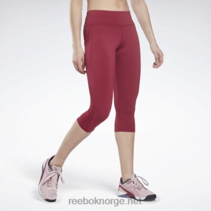 punch bær 2X42N992 Reebok treningsklare capri-leggings i mesh