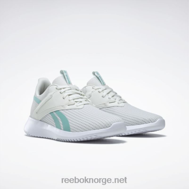 ren grå 1/semi klassisk blågrønn 2X42N270 Reebok fluxlite treningssko for kvinner - Bilde 3