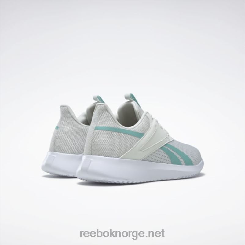 ren grå 1/semi klassisk blågrønn 2X42N270 Reebok fluxlite treningssko for kvinner - Bilde 4