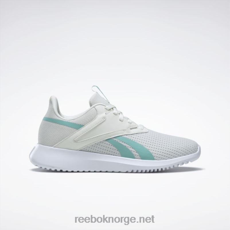 ren grå 1/semi klassisk blågrønn 2X42N270 Reebok fluxlite treningssko for kvinner - Bilde 1