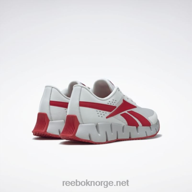 ren grå 1/vektor rød/ren grå 2 2X42N1076 Reebok zig dynamica 2 herresko - Bilde 6