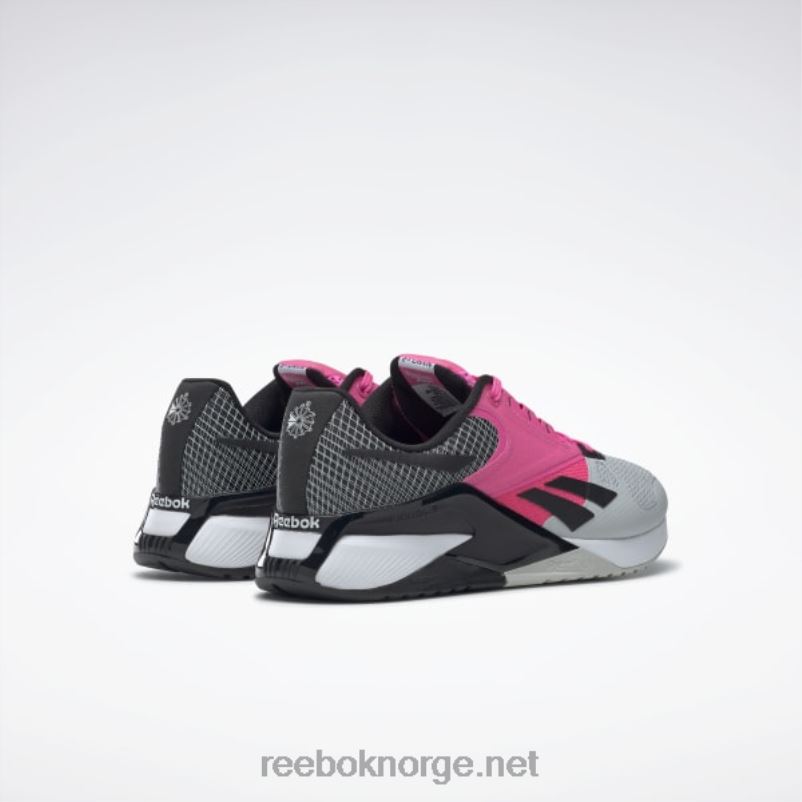ren grå 2/atom rosa/kjerne sort 2X42N138 Reebok nano 6000 treningssko - Bilde 4