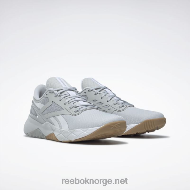 ren grå 2/ftwr hvit/ren grå 3 2X42N276 Reebok nanoflex tr treningssko for kvinner - Bilde 3