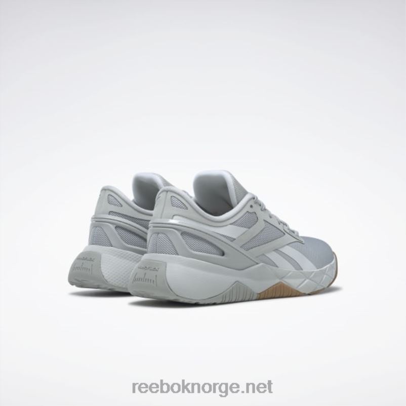 ren grå 2/ftwr hvit/ren grå 3 2X42N276 Reebok nanoflex tr treningssko for kvinner - Bilde 4