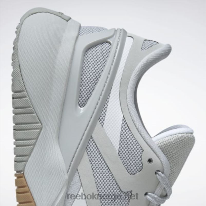 ren grå 2/ftwr hvit/ren grå 3 2X42N276 Reebok nanoflex tr treningssko for kvinner - Bilde 8