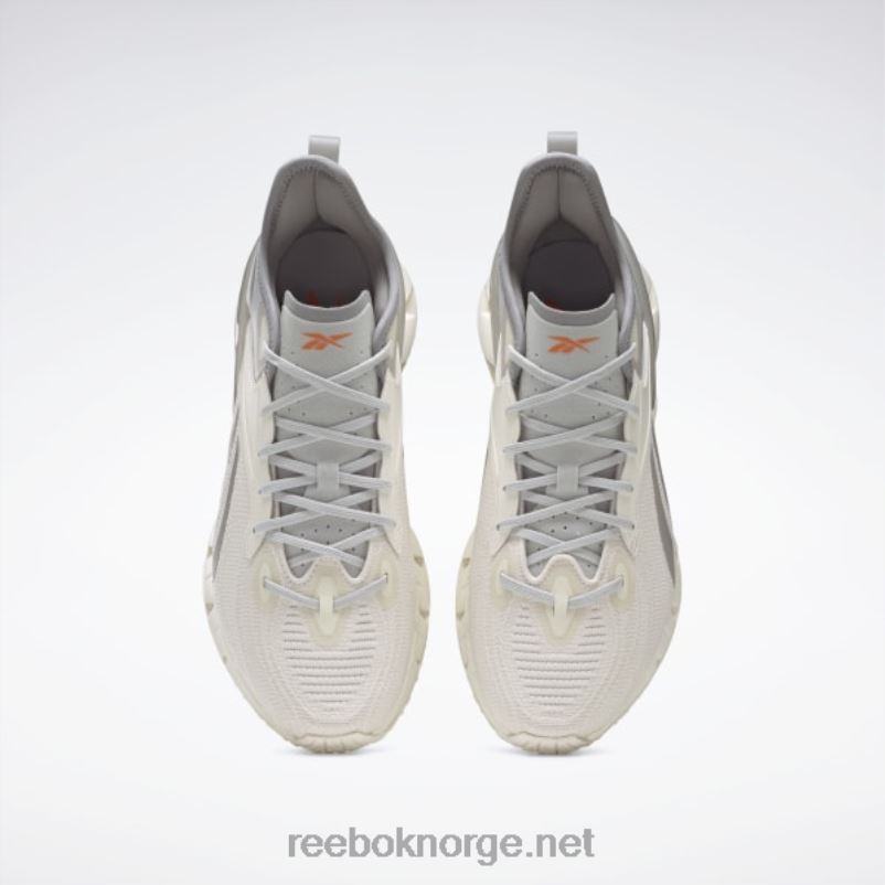 ren grå 2/kritt/ren grå 4 2X42N504 Reebok zig kinetica 3 sko - Bilde 6