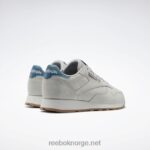 ren grå 2/ren grå 1/stålblå s23-r 2X42N135 Reebok klassiske skinnsko - Bilde 4