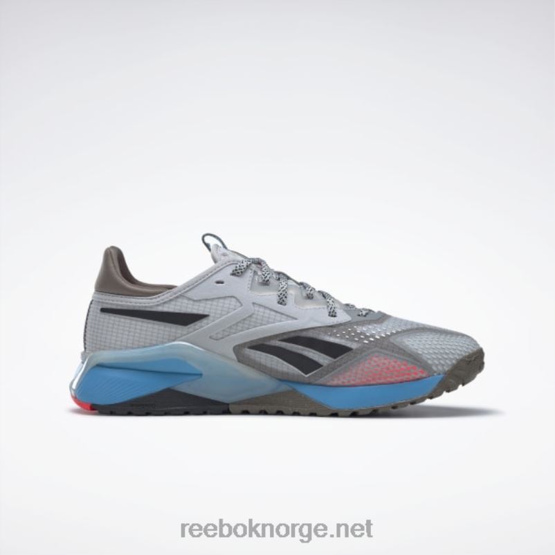 ren grå 2/trekgrå/strålende aqua 2X42N1107 Reebok nano x2 tr adventure treningssko for menn - Bilde 2