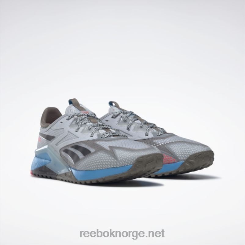 ren grå 2/trekgrå/strålende aqua 2X42N1107 Reebok nano x2 tr adventure treningssko for menn - Bilde 3