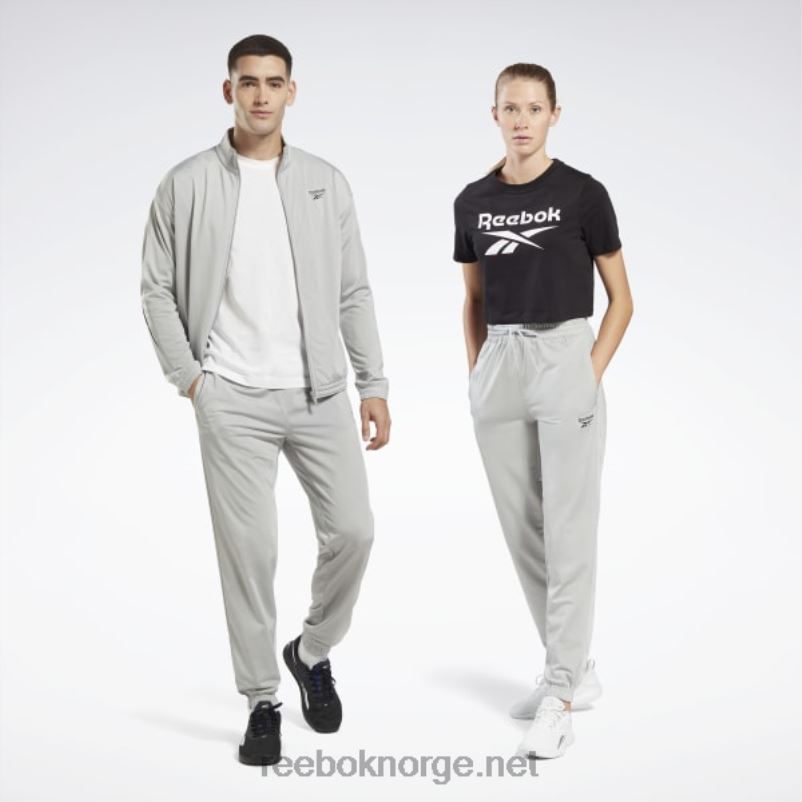ren_gra_3_2x42n391_reebok_identitet_vektor_strikke_joggebukser.jpg ren grå 3 2X42N391 Reebok identitet vektor strikke joggebukser - Bilde 1