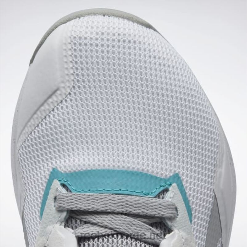 ren grå 3/ftwr hvit/klassisk blågrønn 2X42N90 Reebok nanoflex tr 2.0 treningssko for kvinner - Bilde 8