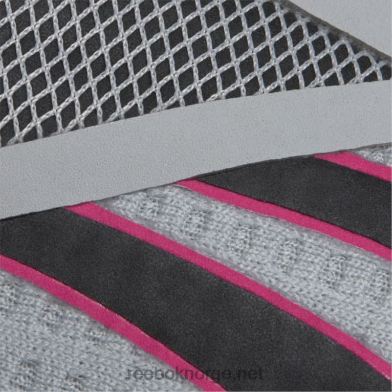 ren grå 3/kjerne sort/stolt rosa 2X42N285 Reebok lite pluss 3 damesko - Bilde 11