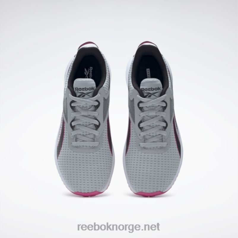 ren grå 3/kjerne sort/stolt rosa 2X42N285 Reebok lite pluss 3 damesko - Bilde 8