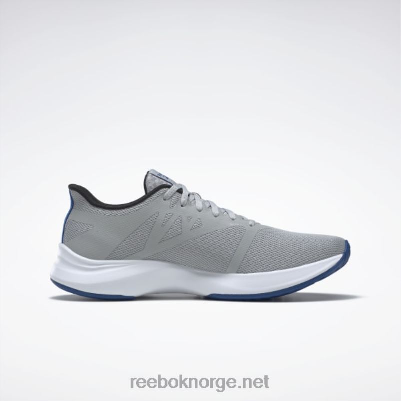 ren grå 3/kjerne sort/vektorblå 2X42N1055 Reebok runner 5 løpesko for menn - Bilde 4
