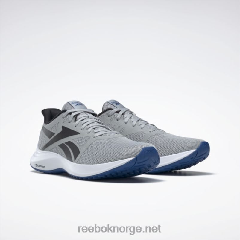 ren grå 3/kjerne sort/vektorblå 2X42N1055 Reebok runner 5 løpesko for menn - Bilde 5
