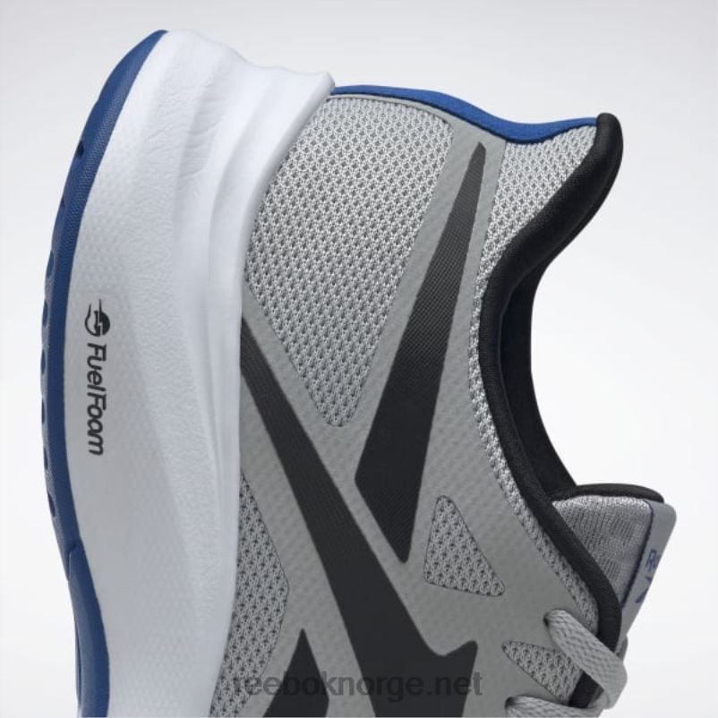 ren grå 3/kjerne sort/vektorblå 2X42N1055 Reebok runner 5 løpesko for menn - Bilde 10
