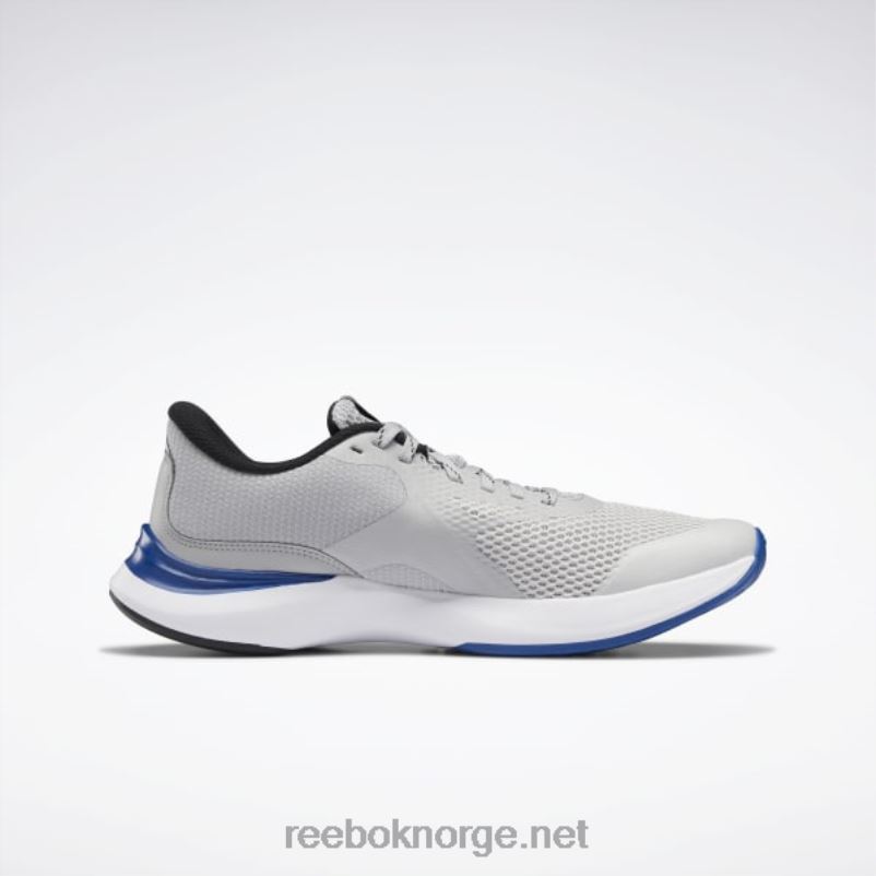 ren grå 3/kjerne sort/vektorblå 2X42N1172 Reebok endless road 3 løpesko for menn - Bilde 4