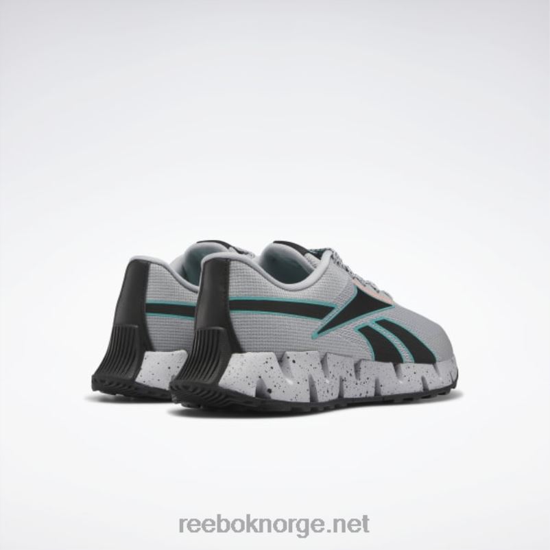 ren grå 3/klassisk blågrønn/oransje bluss 2X42N1158 Reebok zig dynamica 2 adventure herresko - Bilde 5