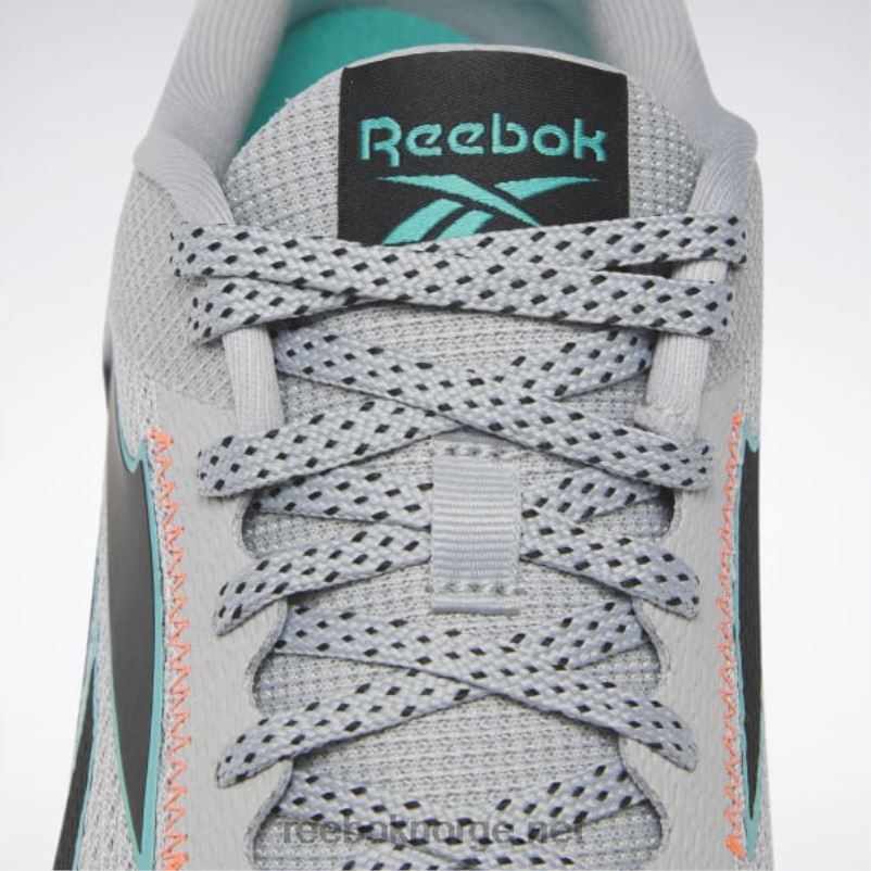 ren grå 3/klassisk blågrønn/oransje bluss 2X42N1158 Reebok zig dynamica 2 adventure herresko - Bilde 8