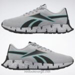 ren grå 3/klassisk blågrønn/oransje bluss 2X42N1158 Reebok zig dynamica 2 adventure herresko - Bilde 10
