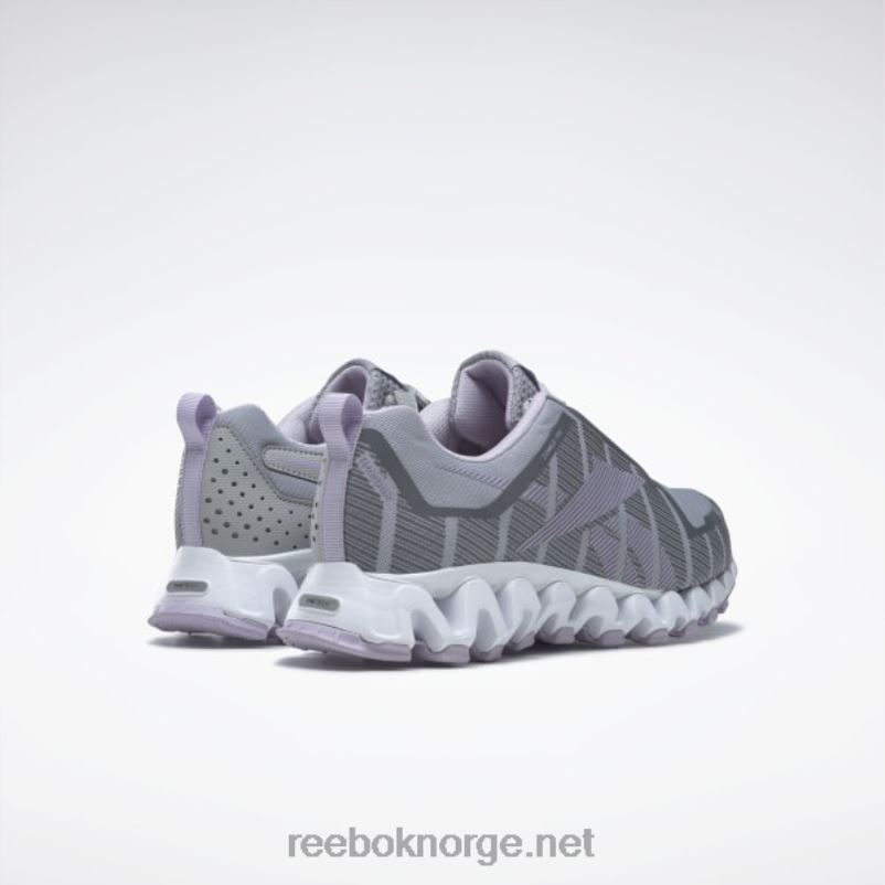 ren grå 3/lilla oasis 2X42N278 Reebok zigwild trail 6 damesko - Bilde 4
