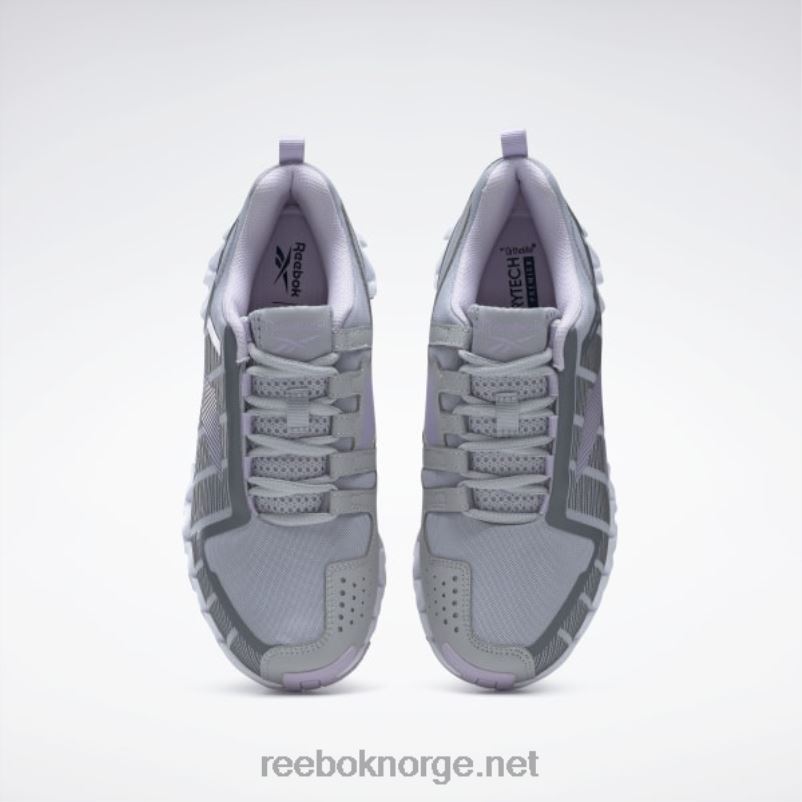 ren grå 3/lilla oasis 2X42N278 Reebok zigwild trail 6 damesko - Bilde 6