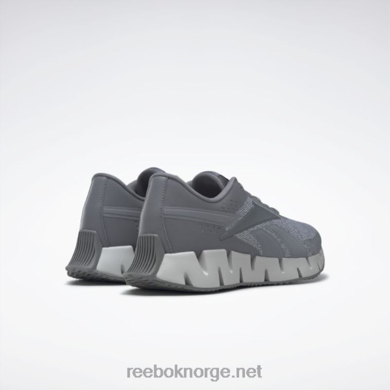 ren grå 3/ren grå 2/ren grå 5 2X42N1053 Reebok zig dynamica 2 herresko - Bilde 6