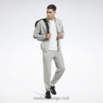 ren grå 3/svart 2X42N429 Reebok identitet vektor strikket treningsjakke - Bilde 2