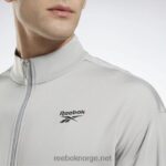 ren grå 3/svart 2X42N429 Reebok identitet vektor strikket treningsjakke - Bilde 4