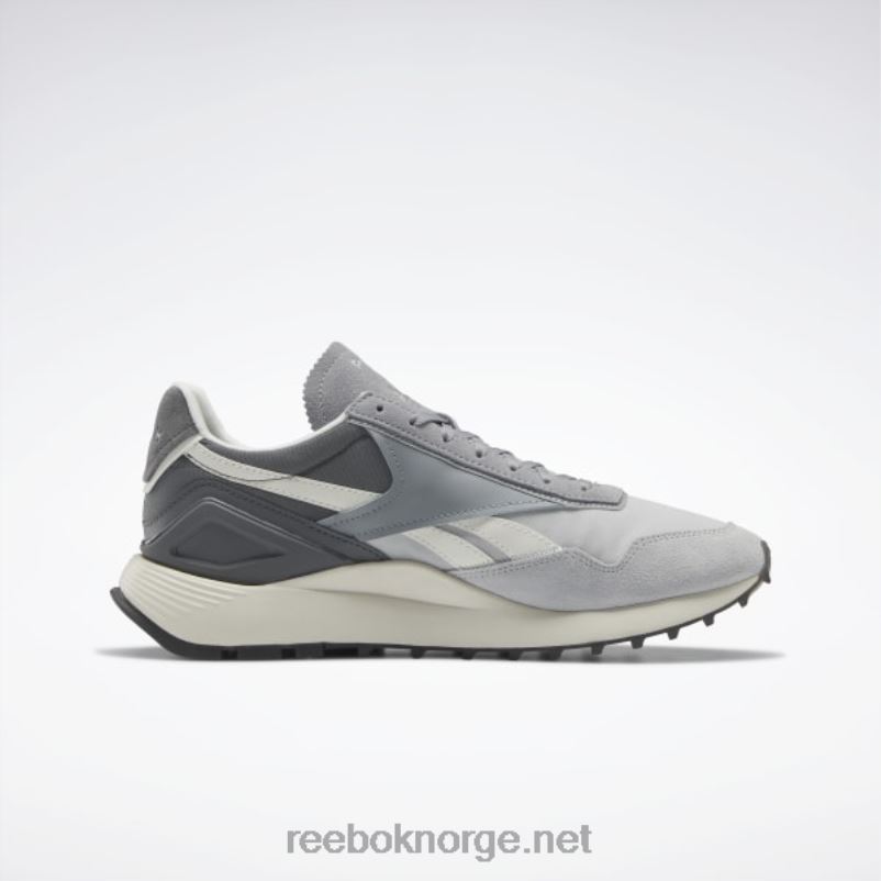 ren grå 4/kritt/kald grå 6 2X42N133 Reebok klassiske legacy az-skinnsko - Bilde 2