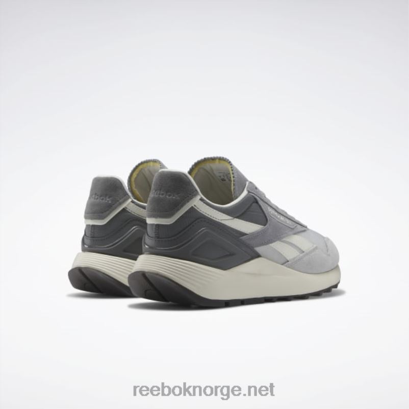 ren grå 4/kritt/kald grå 6 2X42N133 Reebok klassiske legacy az-skinnsko - Bilde 4