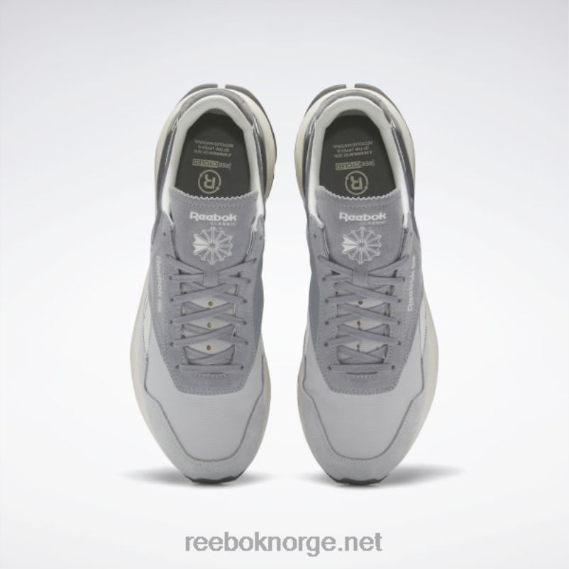 ren grå 4/kritt/kald grå 6 2X42N133 Reebok klassiske legacy az-skinnsko - Bilde 6