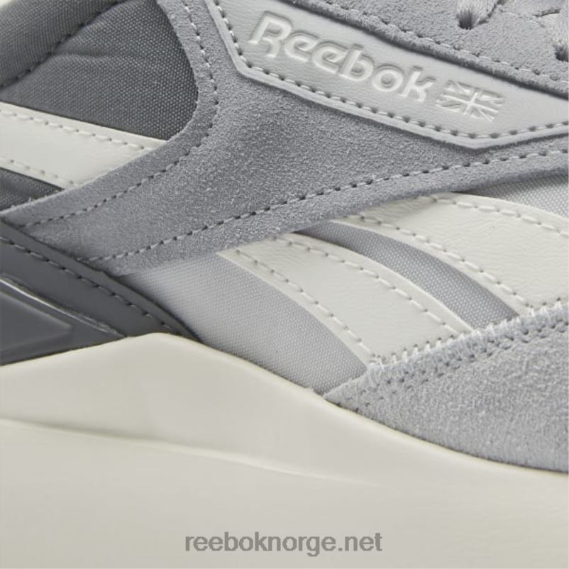 ren grå 4/kritt/kald grå 6 2X42N133 Reebok klassiske legacy az-skinnsko - Bilde 7